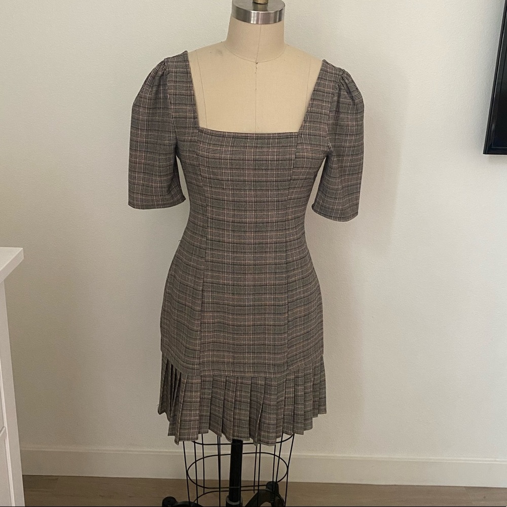 Plaid dress